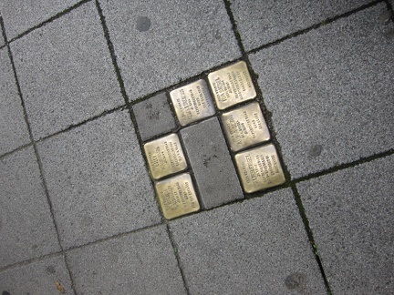 Stumpling Stones in Mannheim